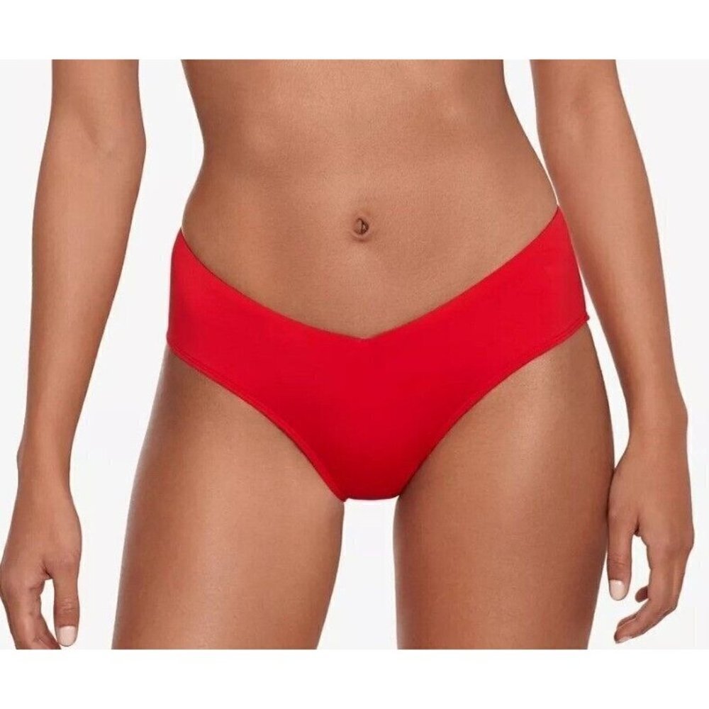 Ralph Lauren Mid-Rise V-Cut Bikini Bottoms. Size 12.